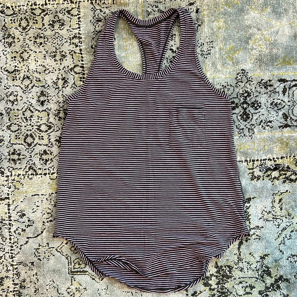Lululemon striped tank